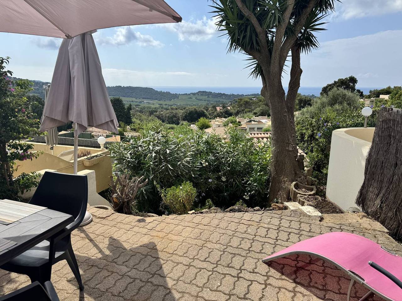 Mas con aire acondicionado y piscina con vista al mar en La Croix-Valmer in La Croix-Valmer, Region de Draguignan