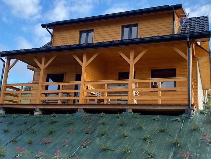 Ferienhaus für 5 Personen, mit Ausblick und Seeblick sowie Terrasse, mit Haustier - 1