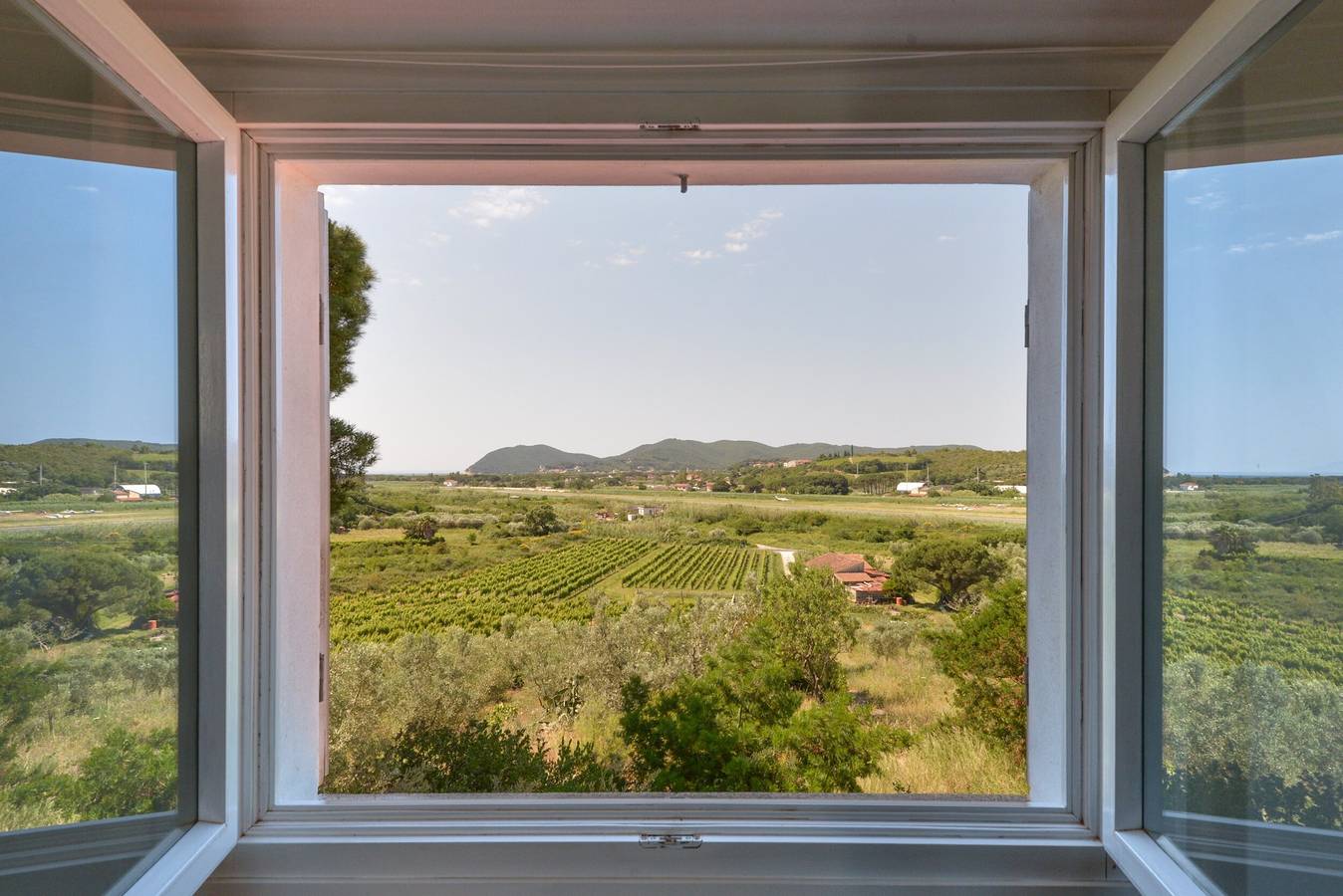 Villa 'Poggio Della Galea' mit Meerblick, privatem Pool und Wlan in La Pila, Campo nell'Elba