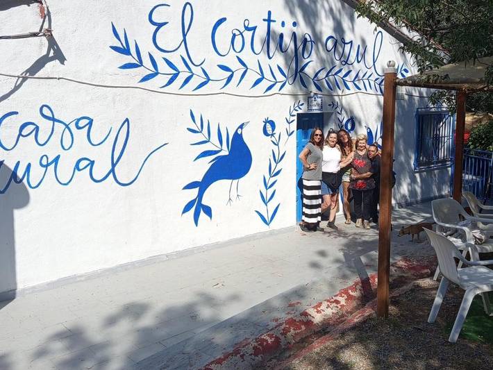 Casa rural para 12 personas, con vistas y jardín, Se admiten mascotas en Güejar Sierra