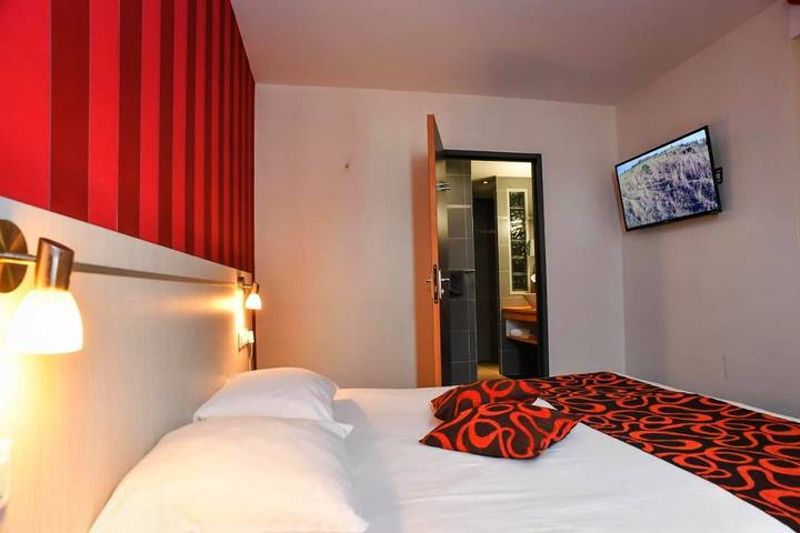 Hôtel pour 2 personnes, avec jacuzzi et sauna, animaux acceptés