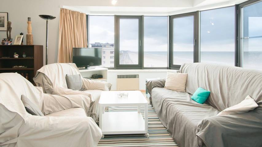 Appartement voor 6 personen, met huisdier in Oostende