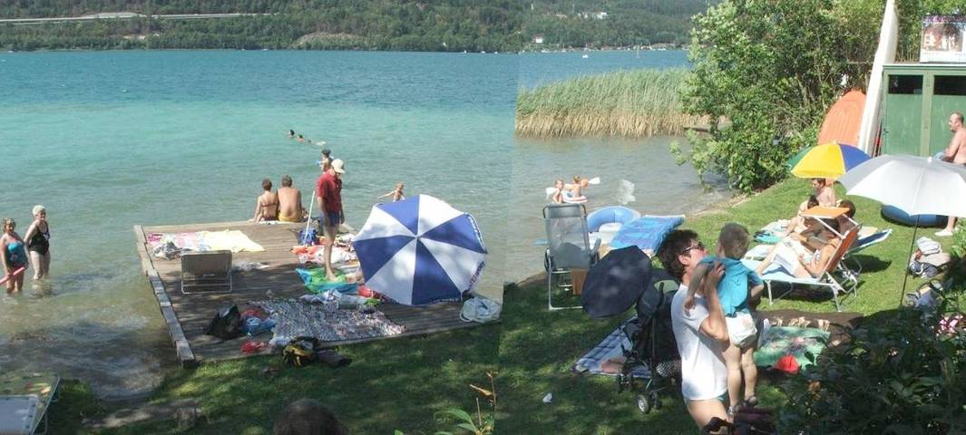 Ferienhaus für 3 Personen, mit Ausblick und Garten sowie Seeblick in Schiefling am See - 2