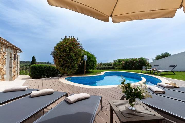 Villa für 10 Personen mit Balkon/Terrasse in Costa Rei, Castiadas