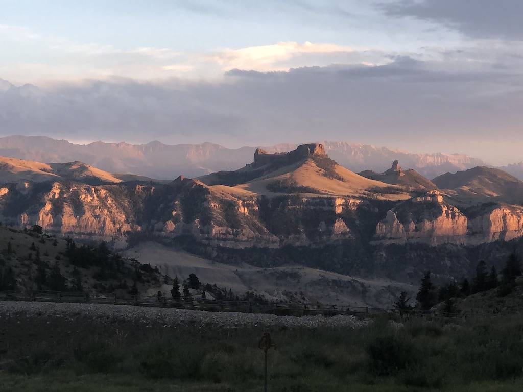 Logan Berghütte in Cody (WY), Absaroka Range