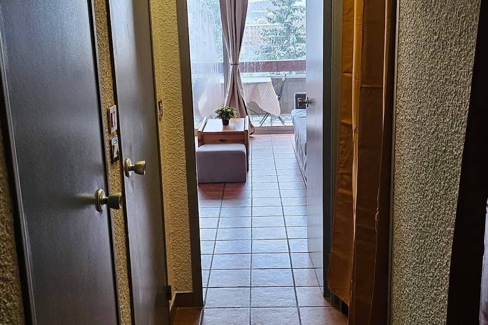Appartement entier, Cœur de station , grand studio 5 personnes au pied des piste vue panoramique, in Orcières, Parc national des Écrins