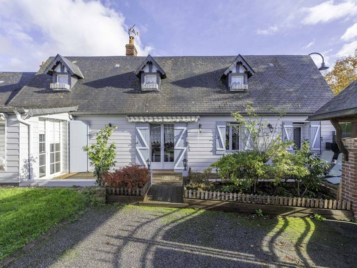Gîte pour 5 personnes, avec jardin et terrasse, animaux acceptés à Saint-Nicolas-d'Aliermont