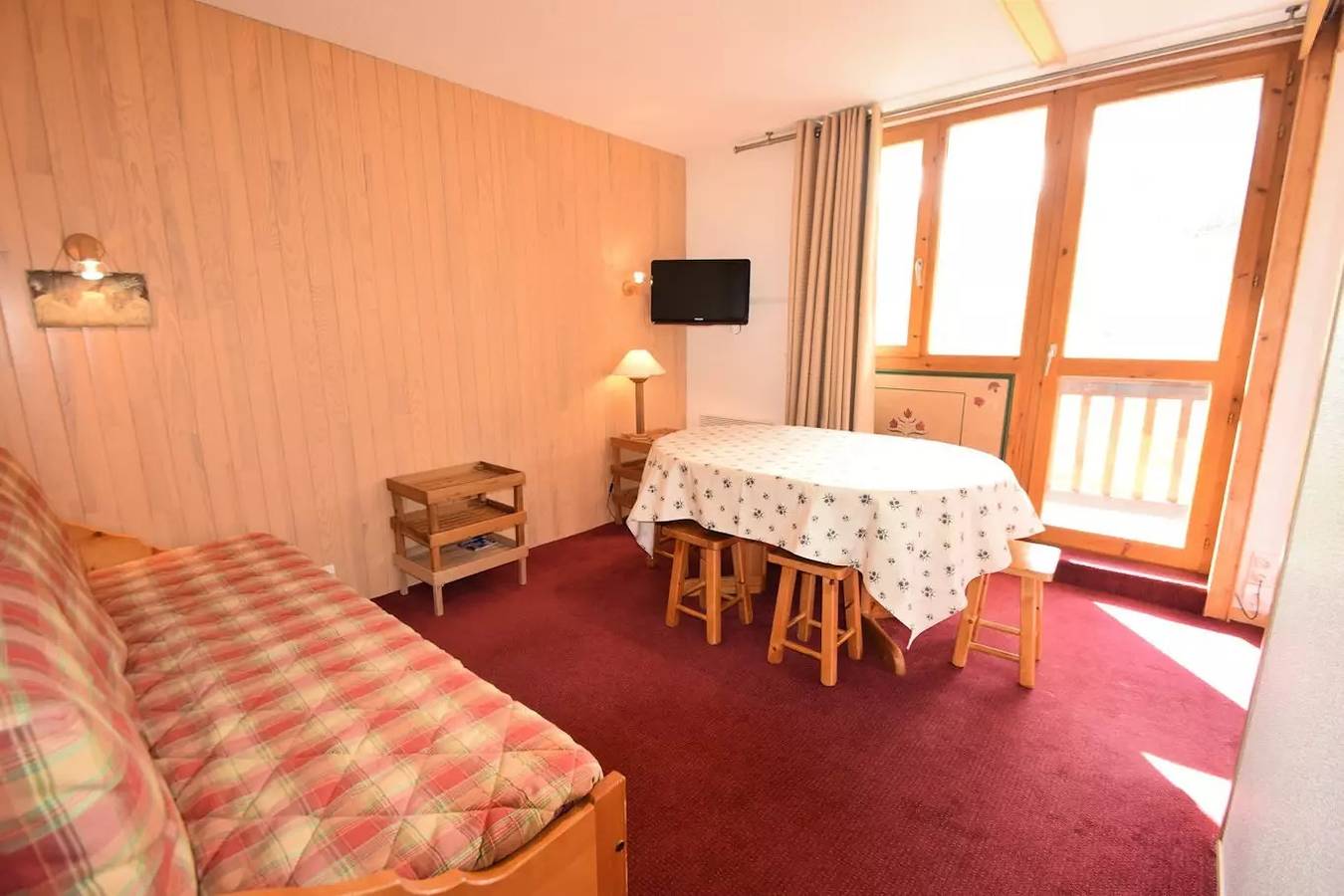 Appartement De Vacances pour 6 Personnes dans La Plagne, Mâcot-la-Plagne