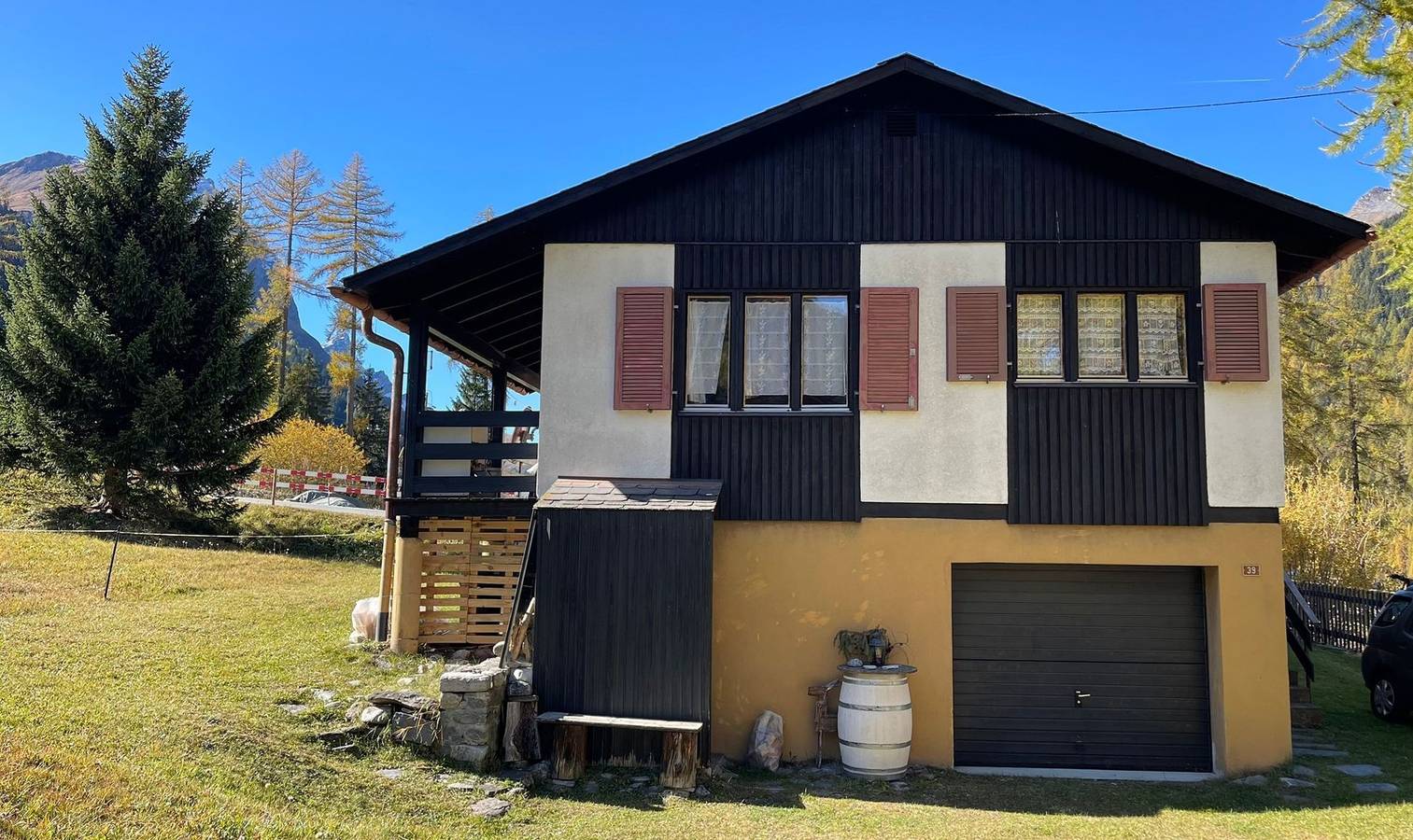 Ganze Ferienwohnung, Ferienwohnung Al Passo - 4-Bettwohnung in Splügenpass, Rheinwald