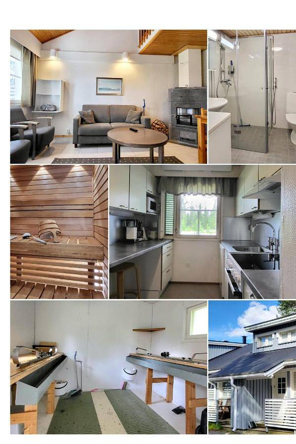 Appartement de vacances pour 4 personnes, avec sauna et terrasse