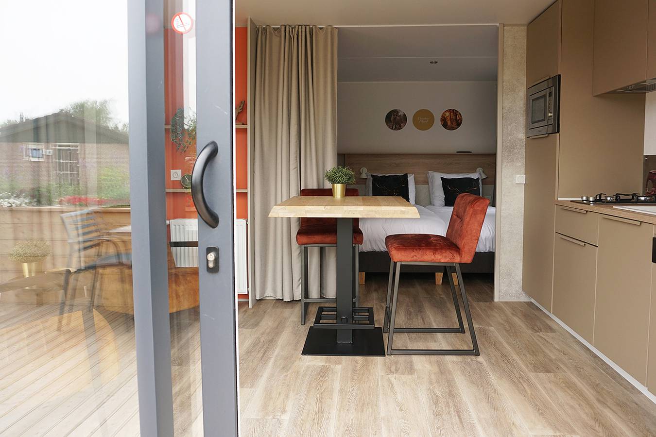 Recreatiepark De Boshoek — Hotellodge | 2 + 2 personen in Veluwe