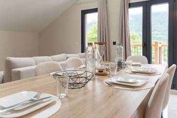 Gîte pour 8 personnes, avec terrasse, animaux acceptés à La Bâthie