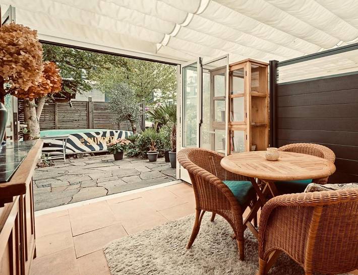 Ferienwohnung für 5 Personen, mit Sauna und Garten sowie Seeblick und Ausblick, mit Haustier in Kressbronn am Bodensee - 2