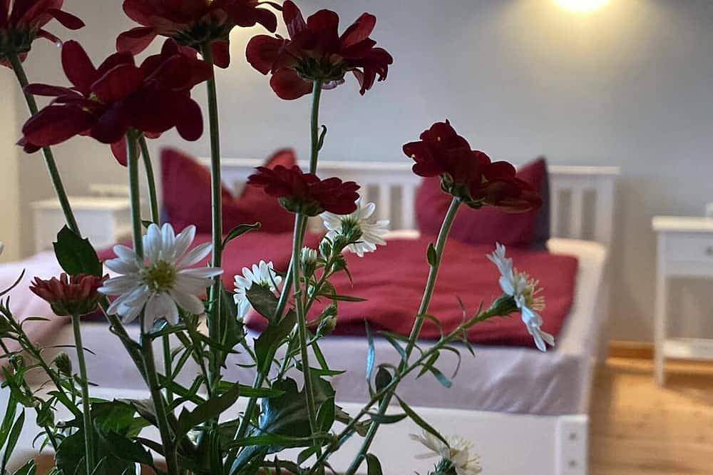 Ganze Wohnung, Panoramazimmer mit Doppelbett in Vetschau, Oberspreewald-Lausitz