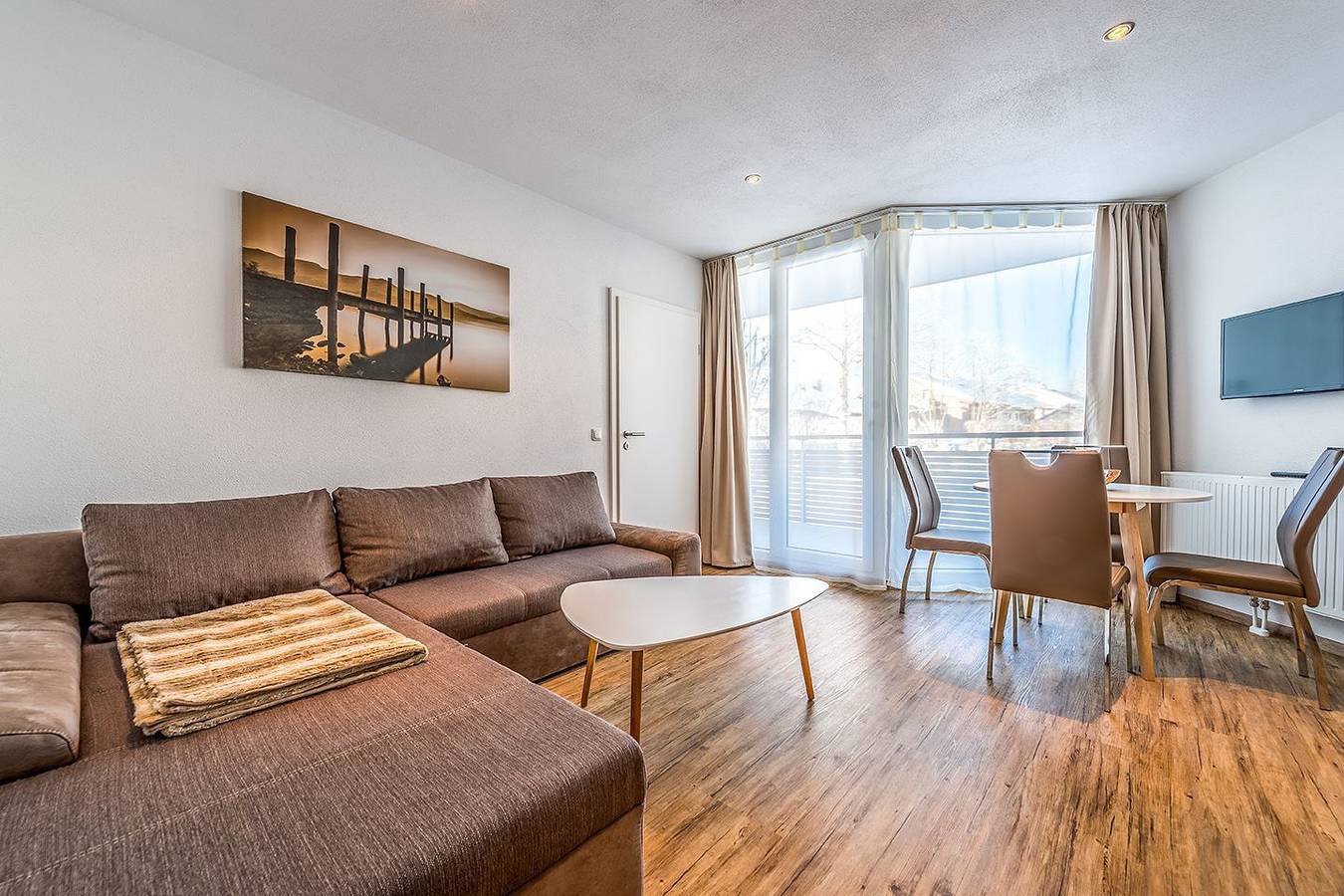 Geheel appartement, Vakantieappartement voor 5 personen met balkon in Oberstaufen, Zwaben (Bayern)