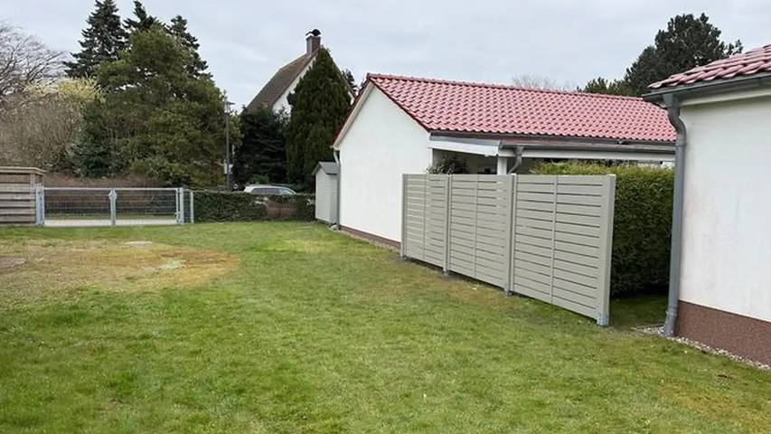 Bungalow für 5 Personen, mit Garten und Terrasse, mit Haustier