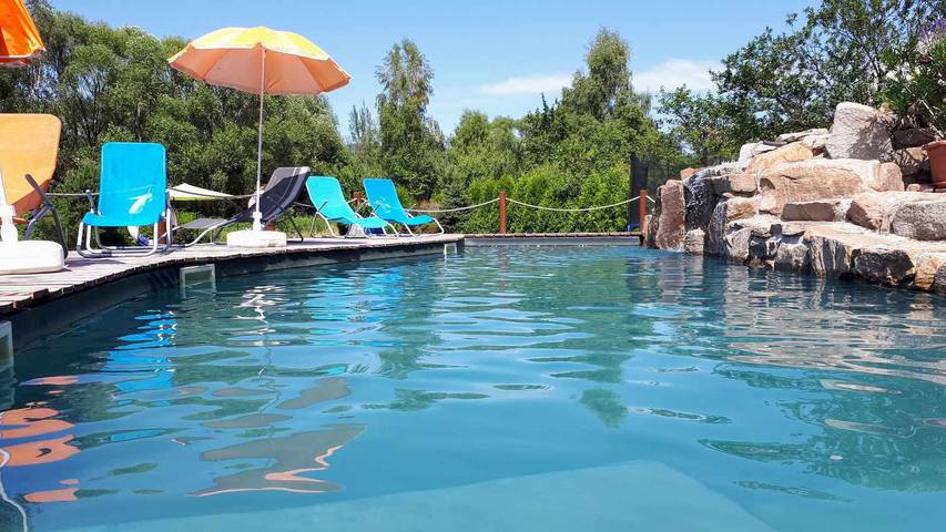 Ferienhaus mit Sauna und Freibad in Hroznětín, Karlsbad und Umgebung
