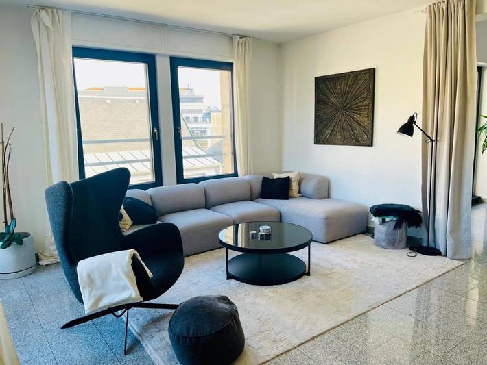 Ferienwohnung für 6 Personen, mit Ausblick und Balkon sowie Sauna - 1