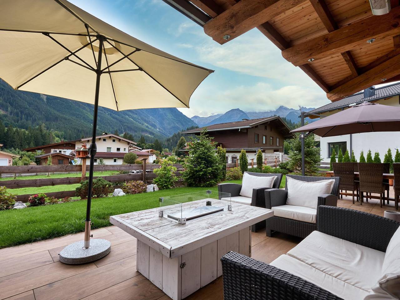 Freistehendes Chalet mit Sauna und Terrasse in Vorderkrimml, Pinzgau