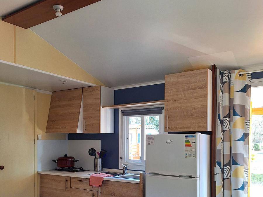 Camping les Rives d'Auzon - Mobilhome 6 personnes in Saint-Germain, Ardèche