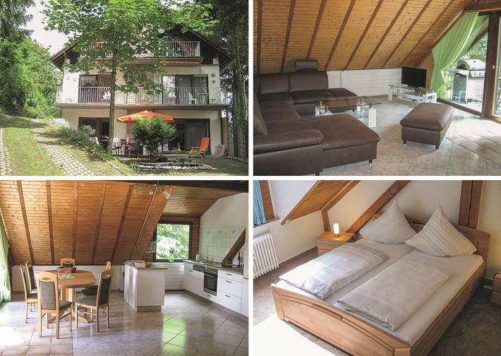 Ferienwohnung für 12 Personen, mit Balkon und Terrasse sowie Garten und Sauna in Immerath