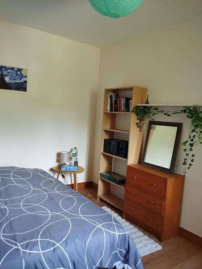 Gîte pour 2 personnes, avec vue ainsi que terrasse et jardin dans Corquilleroy