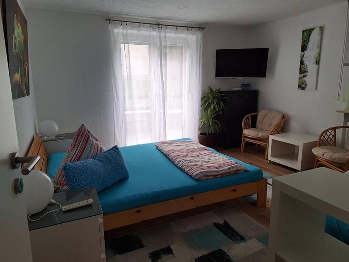 Appartement de vacances pour 4 personnes, avec jardin