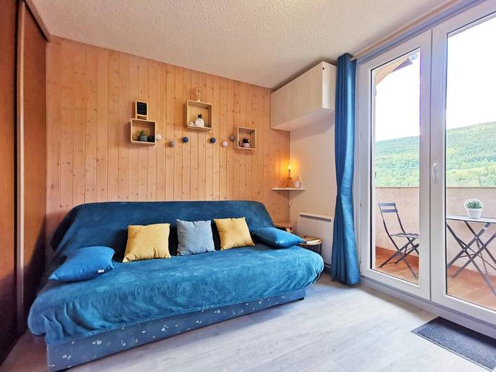 Location de vacances pour 4 personnes, avec balcon et vue dans Lélex - Crozet - 2