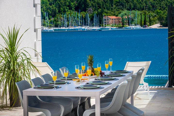 Villa pour 10 personnes, avec jardin et terrasse à Slano - 2