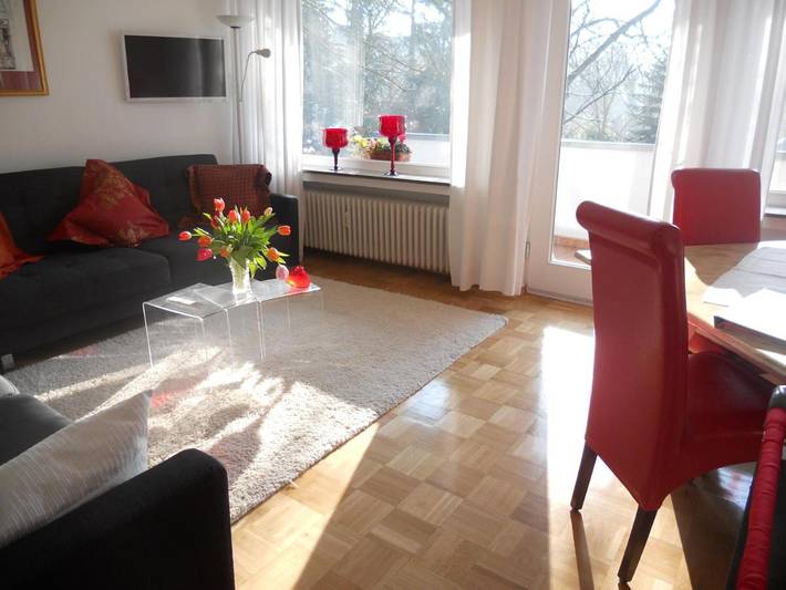 Ferienwohnung für 6 Personen, mit Balkon und Terrasse sowie Ausblick in Bad Godesberg - 2