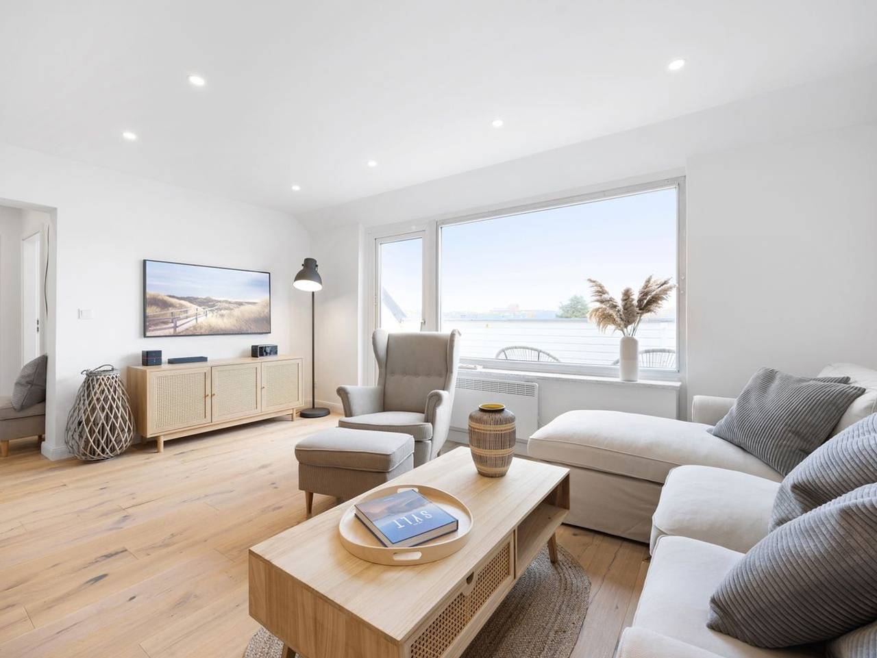 Ganze Ferienwohnung, Lykke - Hochwertige modern-skandinavische Ferienwohnung mit Balkon in Hörnum, Sylt