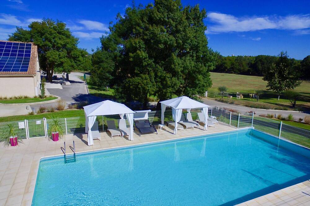 Gite Les Chênes 4 Personen mit Pool in der Nähe von Montpellier in Le Crès, Mittelmeerküste (Frankreich)