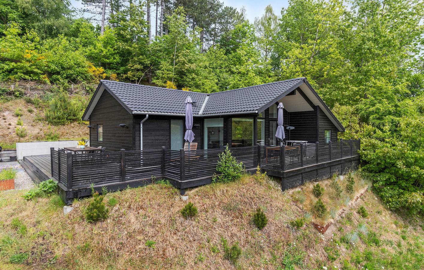 Ferienhaus für 9 Personen mit Terrasse in Femmøller, Ebeltoft