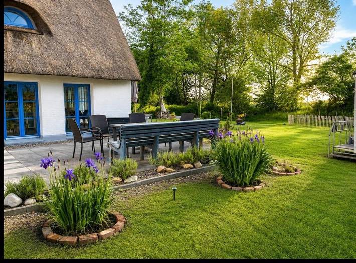 Ferienhaus für 7 Personen, mit Terrasse und Garten sowie Ausblick