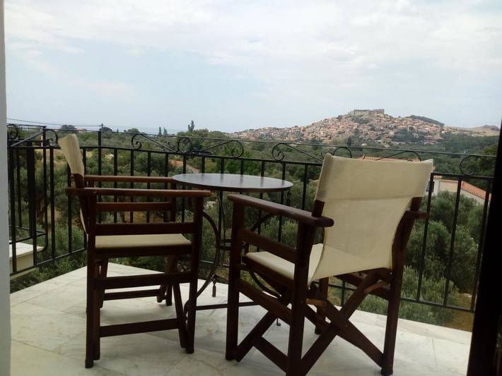 Ferienwohnung für 3 Personen, mit Ausblick und Garten in Petra (Griechenland) - 2