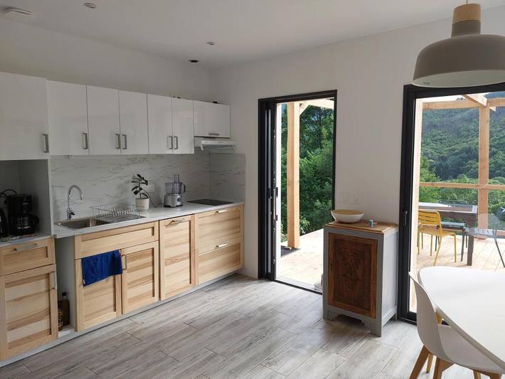 Location de vacances pour 4 personnes, avec jardin et vue à Thueyts - 4