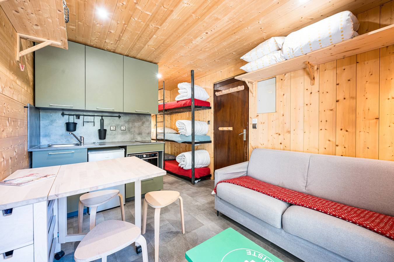 Estudio entero, Bienvenidos al estudio La Clusaz La Croix Fry Manigod in Manigod, Región de Annecy