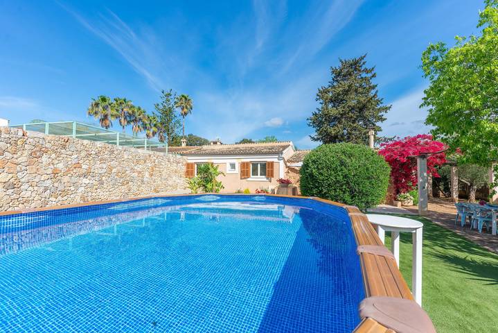 Finca für 4 Personen, mit Garten und Pool in Llubí