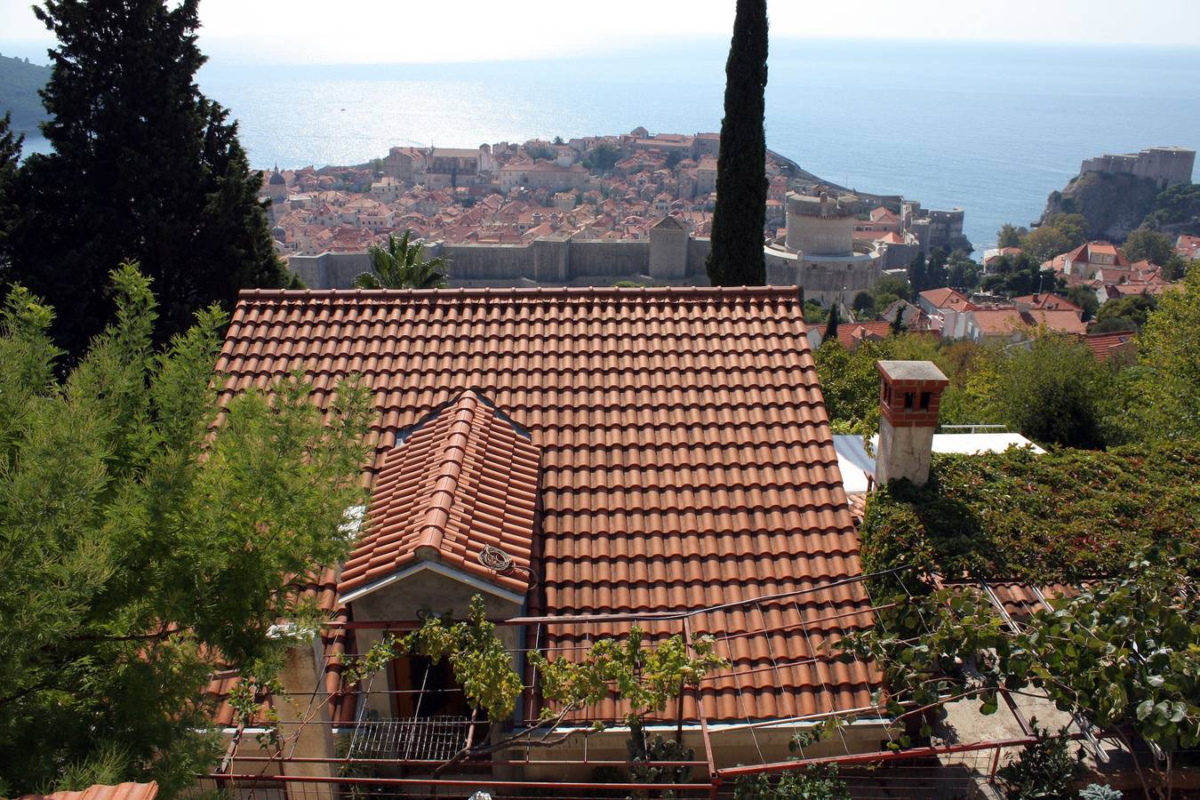 Ganze Wohnung, 2-Zimmer-Ferienwohnung mit Terrasse und Meerblick Dubrovnik A-4673-a in Dubrovnik, Grad Dubrovnik