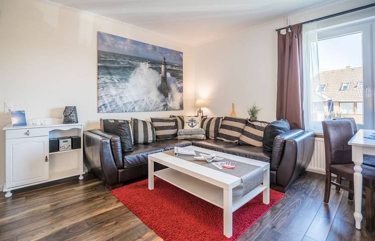 Ganze Wohnung, Maritime Ferienwohnung für 4 Personen in Hafennähe in Hafen Büsum, Büsum