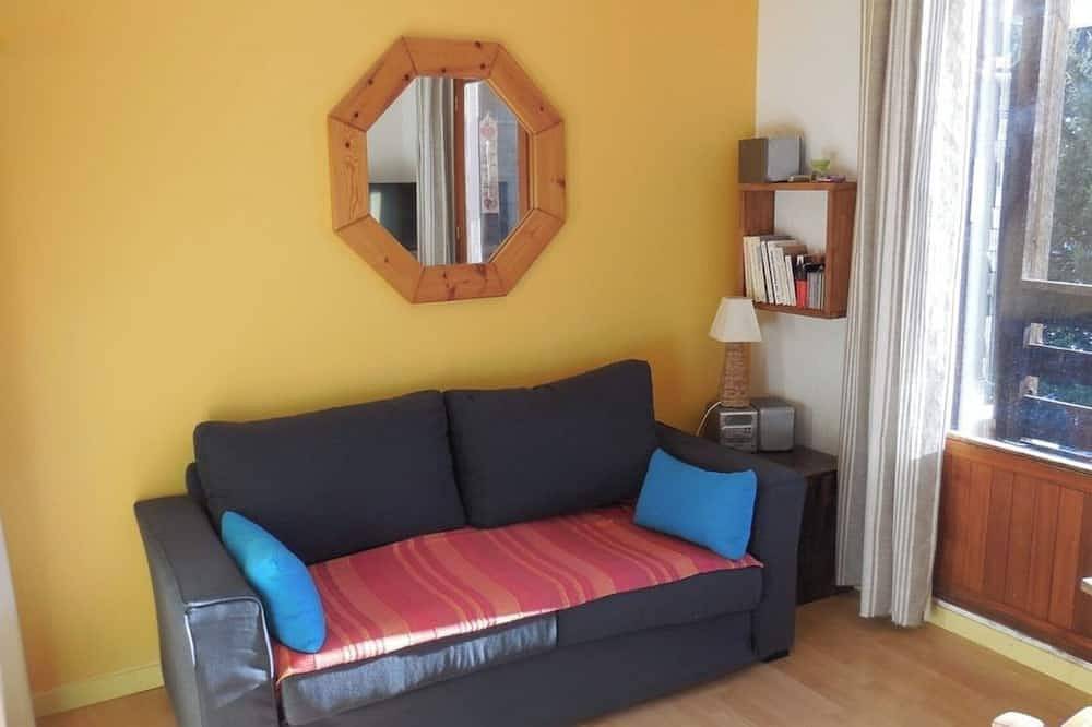 Ganze Wohnung, Appartement 'Duplex Station Alpe Du Grand Serre' mit Bergblick, privater Terrasse und Wlan in La Morte, Nationalpark Écrins