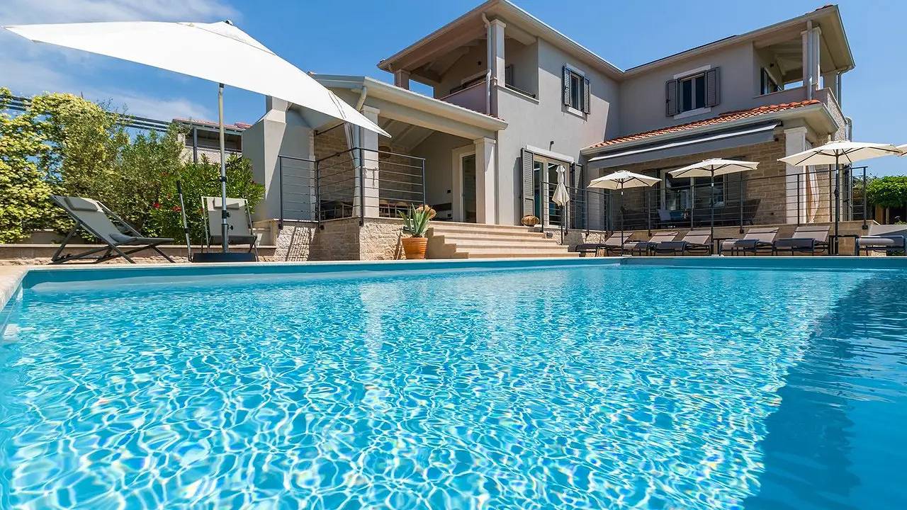 Villa für 8 Personen (185 m²) in Višnjan in Kaštelir-labinci (Istrien), Visignano (Općina)