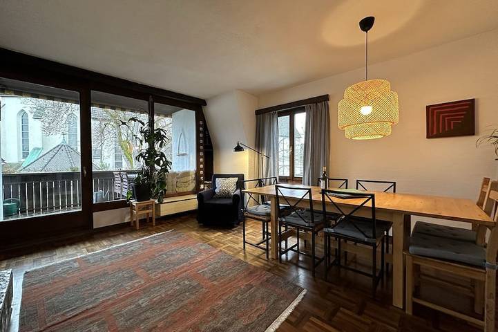 Ganze Wohnung, Maisonnette Wohnung in der Stadt auf 2 Etagen. in Zürich 50 Oerlikon, Zürich