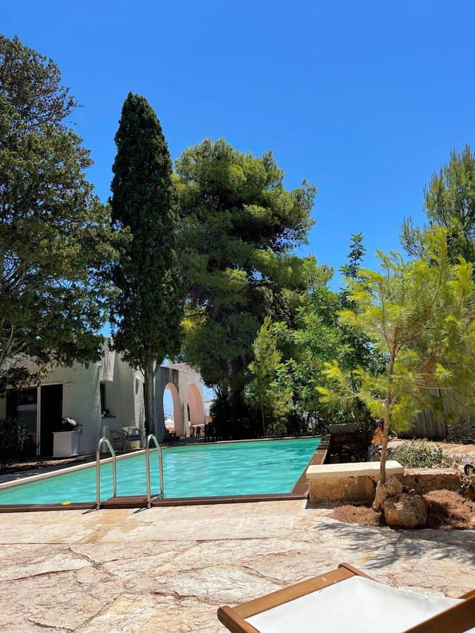 Villa pour 5 personnes, avec terrasse et piscine ainsi que jardin et vue dans Santa Maria di Leuca - 2