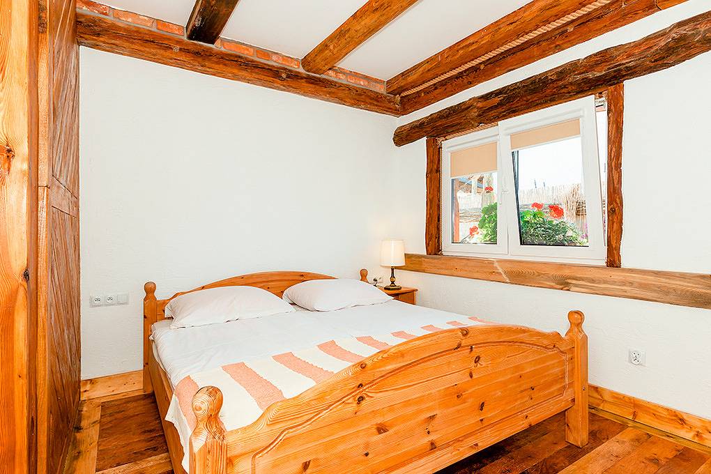 Reetdachhaus Nr. 19 in Niechorze, Powiat gryficki