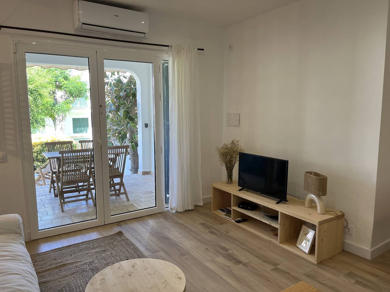 Apartamento entero, Apartamento de vacaciones para 4 personas con terraza in Son Parc, Es Mercadal
