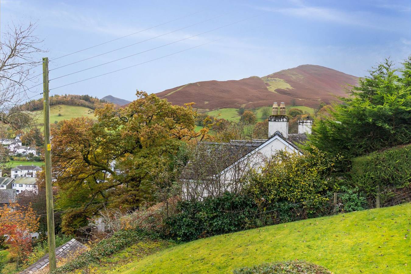 Rock Lynn in Braithwaite, Lake District