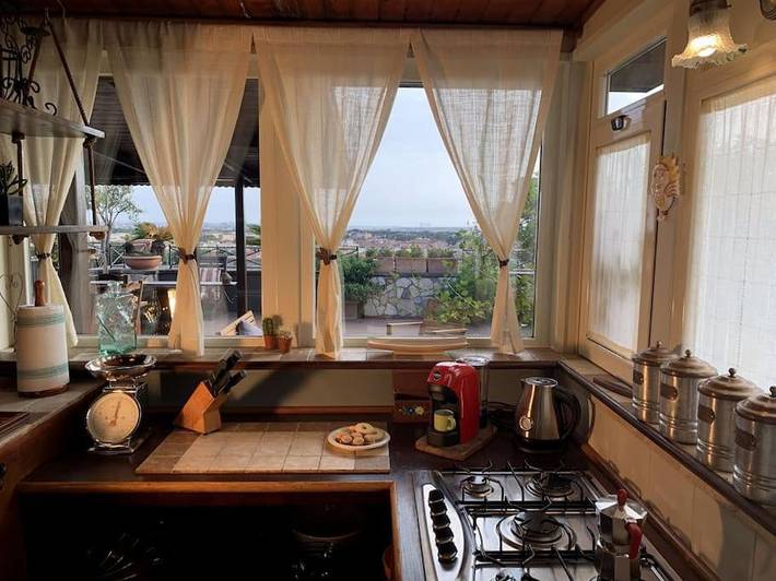 Loft per 3 persone, con idromassaggio e balcone nonché piscina in Colosseo