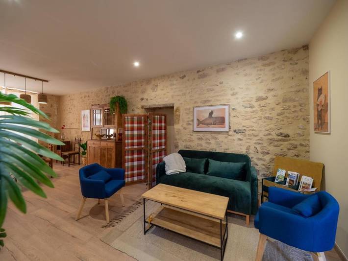 Location de vacances pour 8 personnes, avec vue et jardin, animaux acceptés à Monpazier - 4