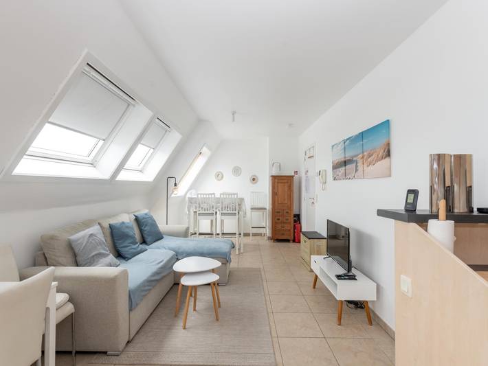 Appartement de vacances pour 4 personnes, avec balcon/terrasse et piscine à Nieuwpoort